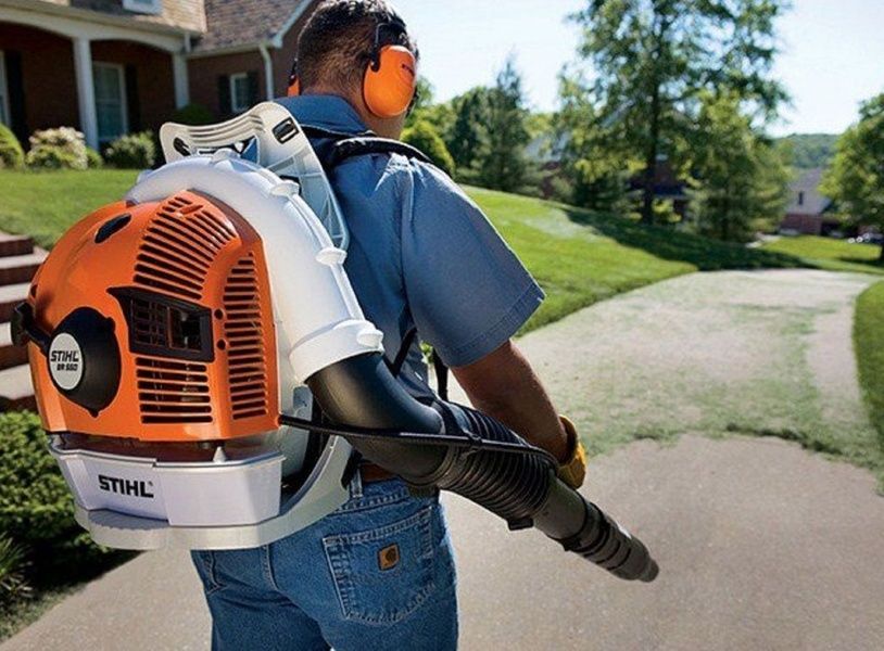 Воздуходувное ранцевое устройство STIHL BR 550 42820111630 фото