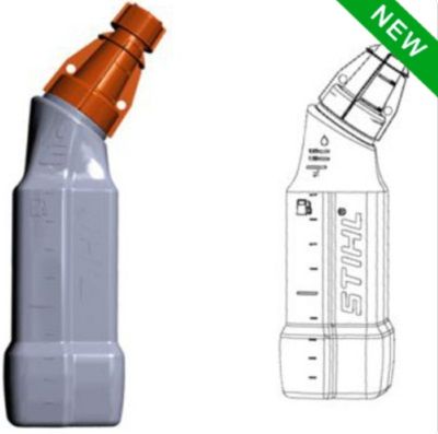 Пляшка для змішування паливної суміші 1л STIHL 29951 фото