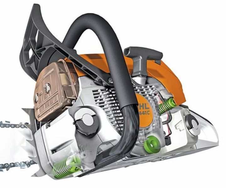 Бензопила STIHL MS 251 шина 45 см 11432000541 фото
