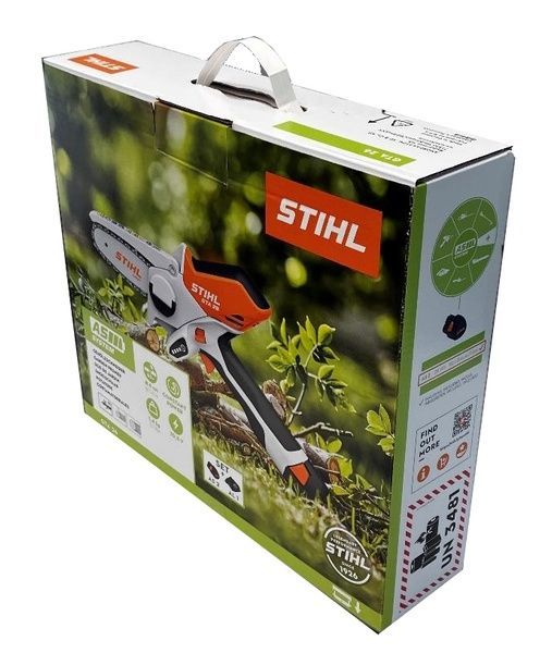 Мини-пила аккумуляторная STIHL GTA26 Set шина 10см с аккумулятором и ЗУ GA010116910 фото